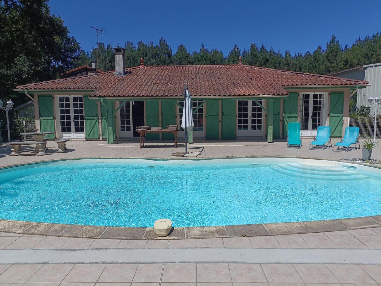 Villa 8 Personnes O Mes Anges Saint-Julien-en-Born Ngoại thất bức ảnh